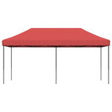 Vidaxl PartyTent Pop-up pieghevole 580x292x315 cm Bordeaux rosso