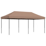 Vidaxl Partytent flappbar Pop-up 580x292x315 cm Brown