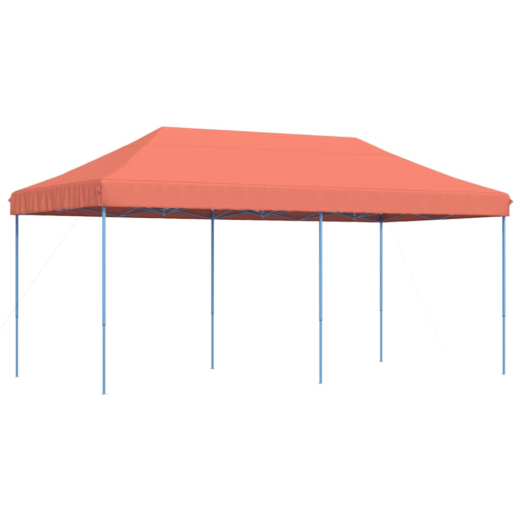 Vidaxl Partyentalt flappbar Pop-up 580x292x315 cm Terrakotta