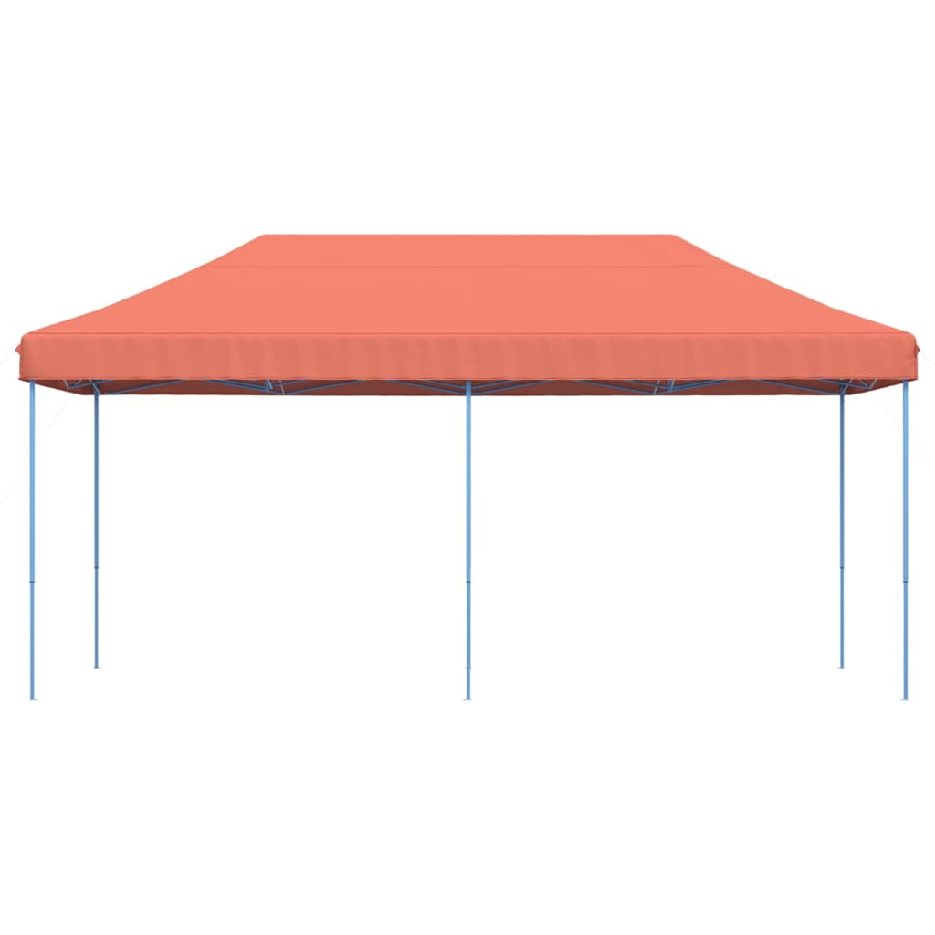 Vidaxl PartyTent Pop-up pieghevole 580x292x315 cm Terracotta