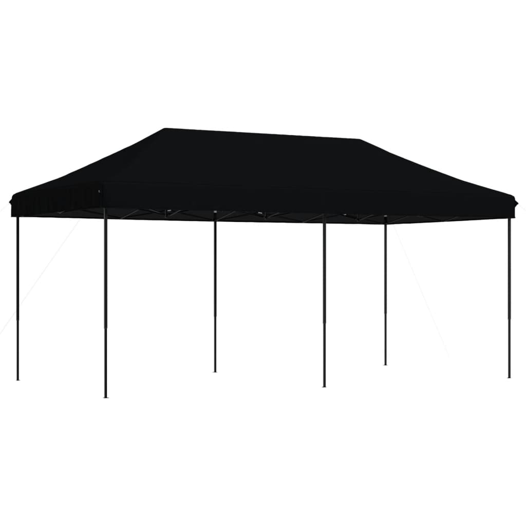 Vidaxl Partytent Foldable Popup 580x292x315 cm Schwarz