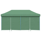 Vidaxl Partytent Foldable Pop-Up With 4 Side Walls Green