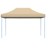 Vidaxl PartyTent sammenleggbar pop-up 440x292x315 cm beige