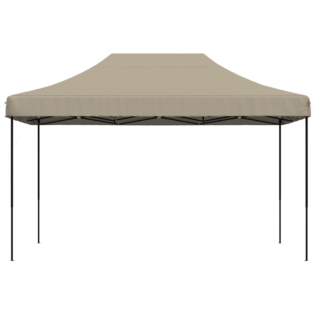 Vidaxl PartyTent Foldable Pop-up 440x292x315 cm taupe