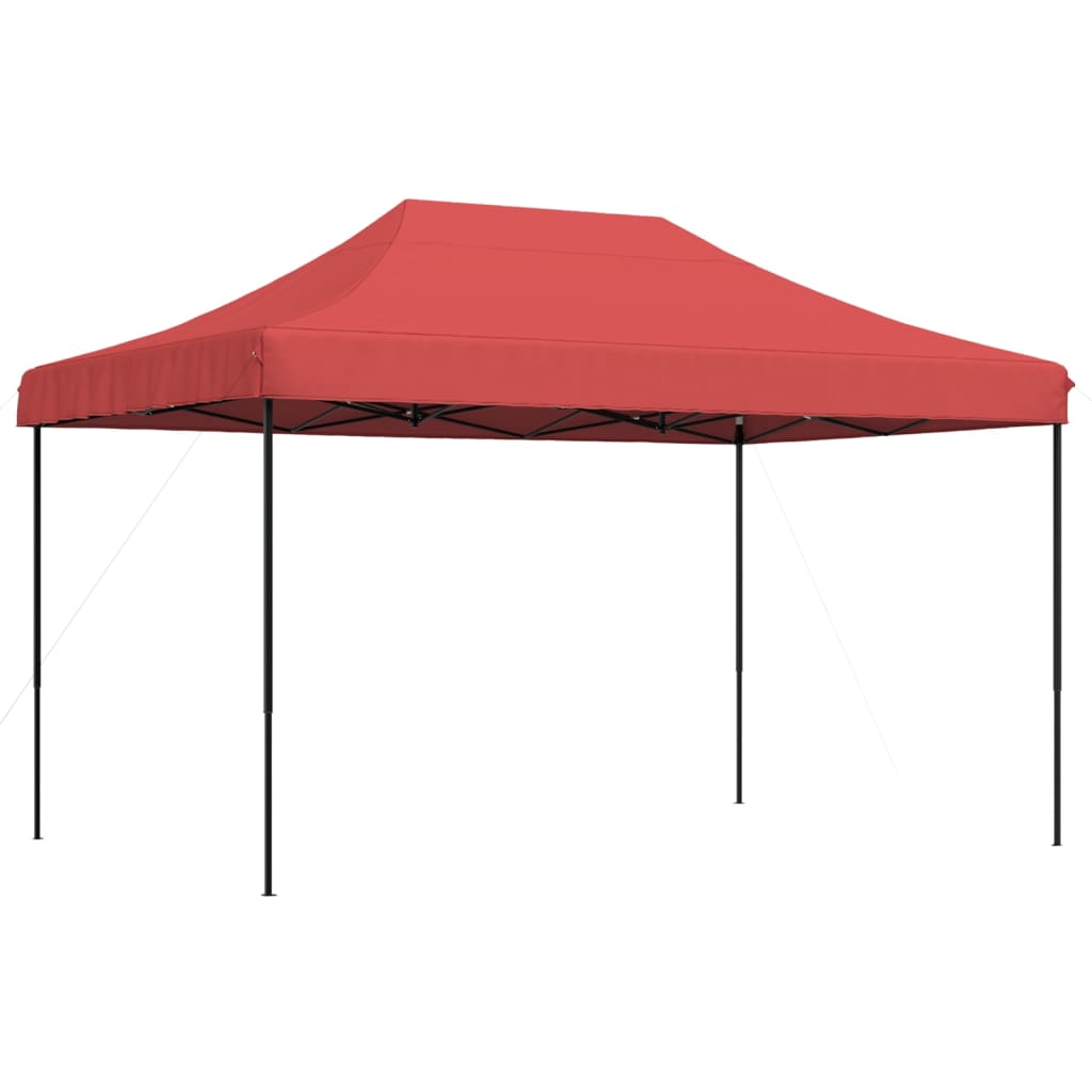 Vidaxl Parttent Foldbar pop-up 440x292x315 cm Bordeaux rød