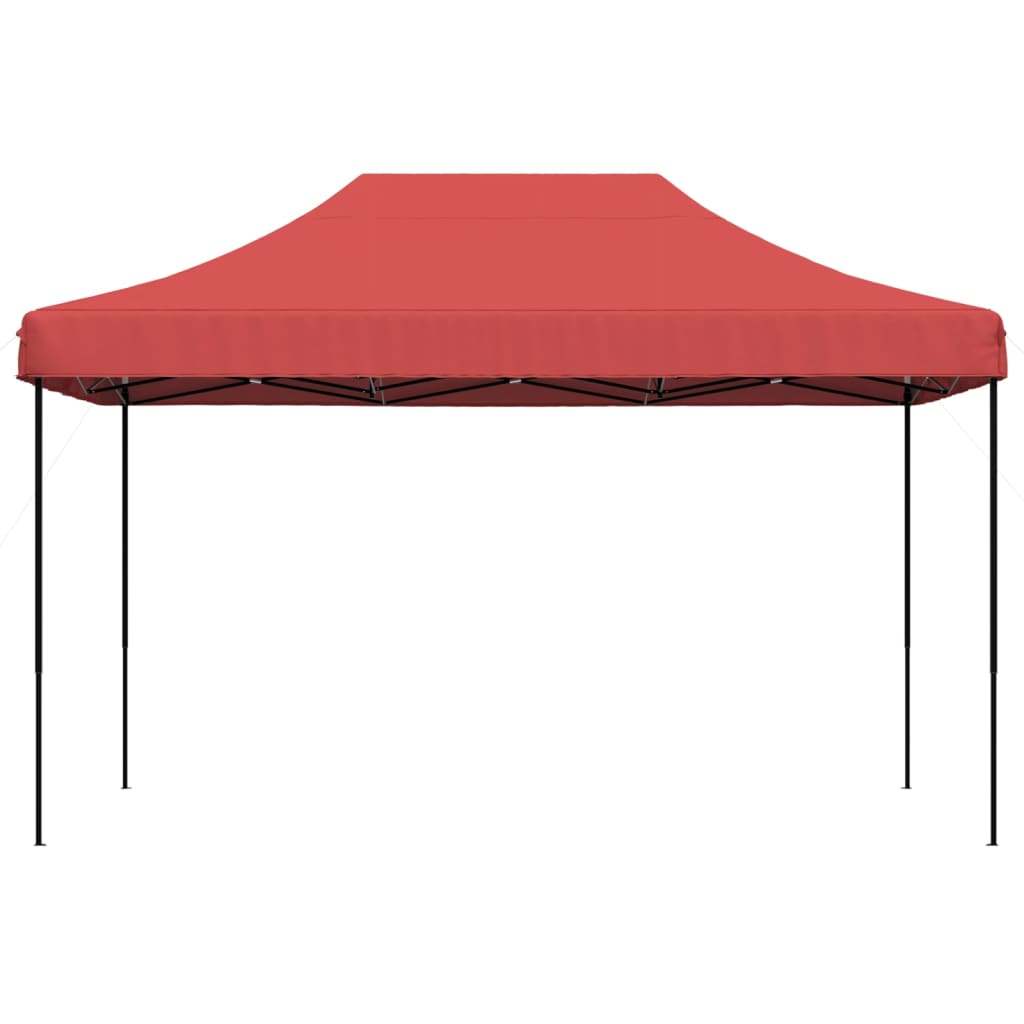 Vidaxl PartyTent Składane wyskakujące okienko 440x292x315 cm Bordeaux Red