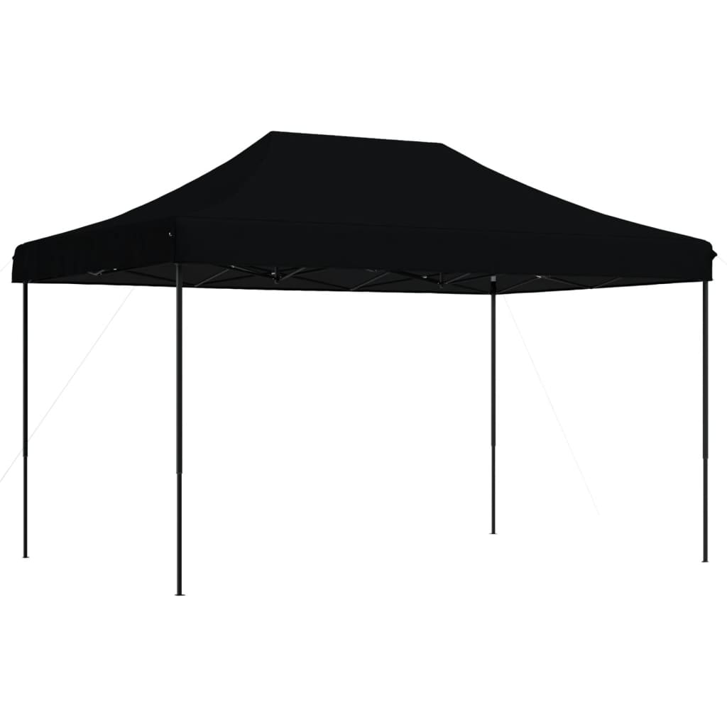 Vidaxl Partytent Foldable Pop-Up 440x292x315 cm Black