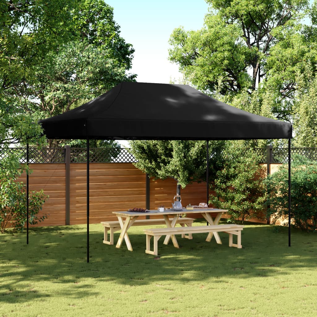 Vidaxl PartyTent Pop-up pieghevole 440x292x315 cm nero