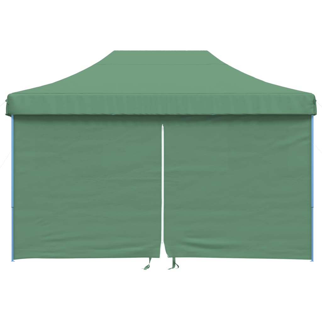 Vidaxl PartyTent Plegable plegable con 4 paredes laterales Verdes