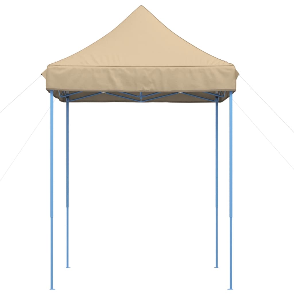 Vidaxl PartyTent Skládací vyskakovací okno 200xx200x306 cm beige