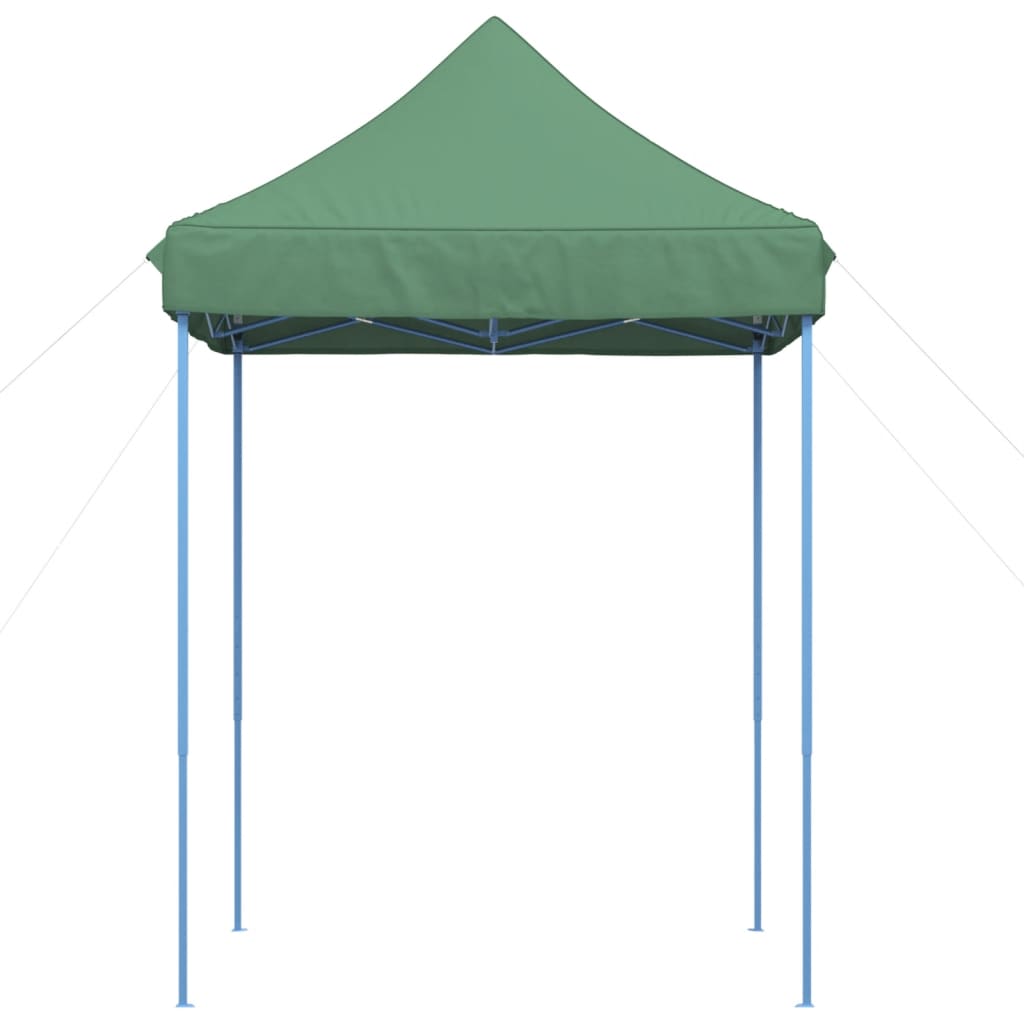 Vidaxl Partytent zložljivo pojavno okno 200x200x306 cm zelena