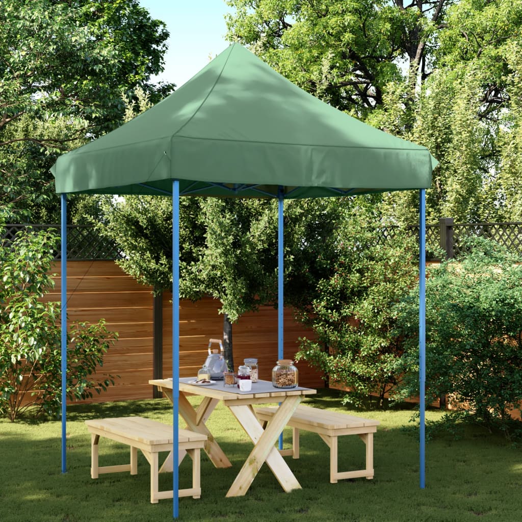 Vidaxl Partytent Foldable Popup 200x200x306 cm Grün