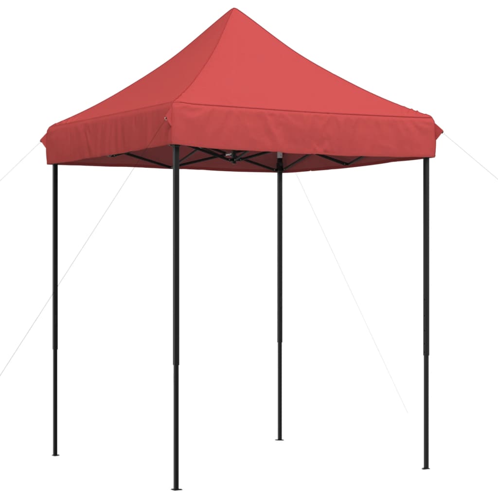 Vidaxl PartyTent Pop-up pieghevole 200x200x306 cm Bordeaux rosso