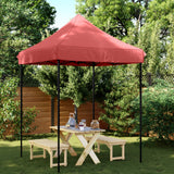 Vidaxl PartyTent Pop-up pieghevole 200x200x306 cm Bordeaux rosso