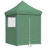 Vidaxl PartyTent Plegable plegable con 4 paredes laterales Verdes