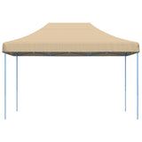 Vidaxl PartyTent Foldable Pop-up 410x279x315 cm beige