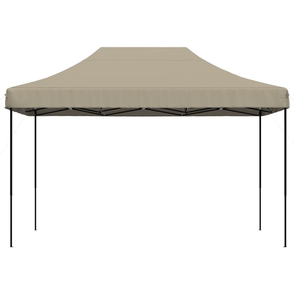 Vidaxl Parttent Foldbar pop-up 410x279x315 cm taupe