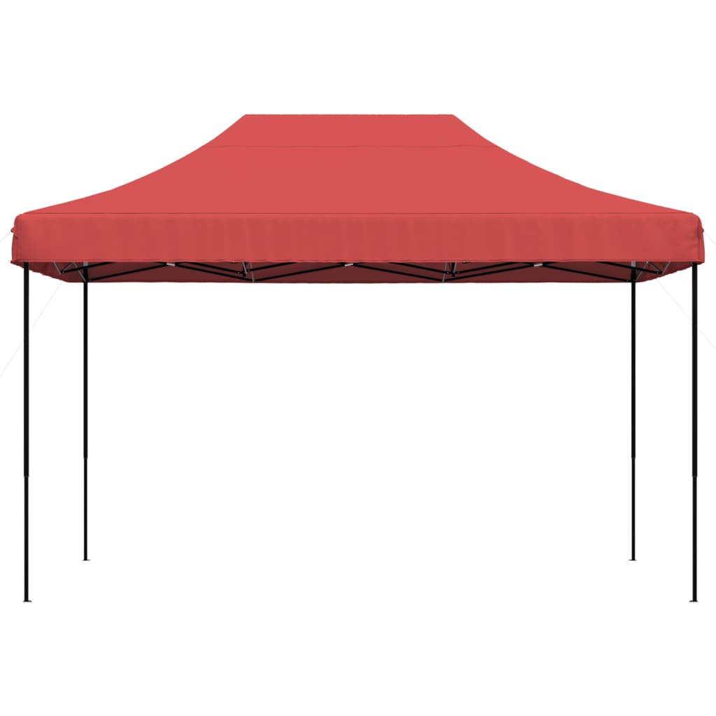 Vidaxl Parteient flappbar Pop-up 410x279x315 cm Bordeaux rout