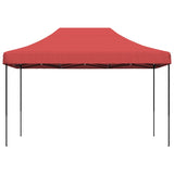 Vidaxl Partytent Foldable Popup 410x279x315 cm Bordeaux rot