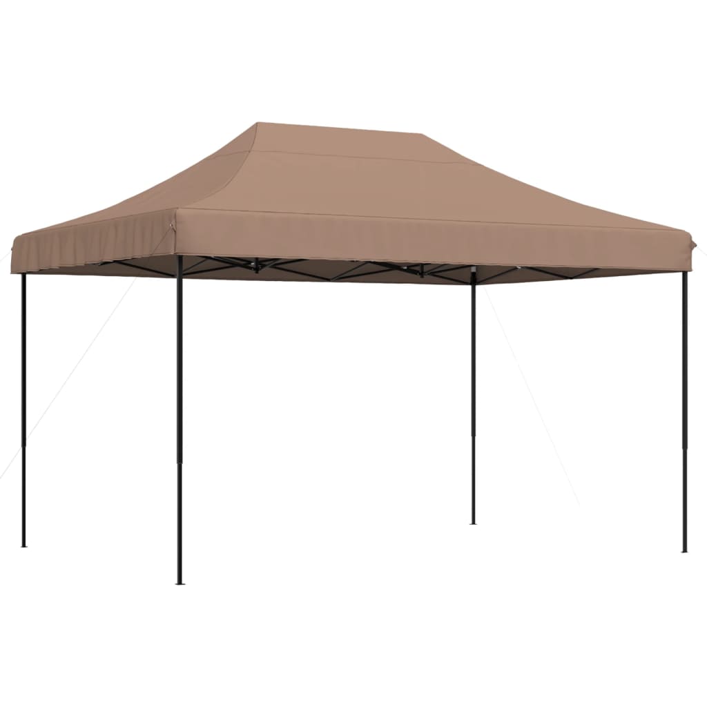 Vidaxl Partytent flappbar Pop-up 410x279x315 cm Brown