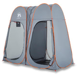 Vidaxl Privacy tent Pop-up Waterdich Gray and Orange