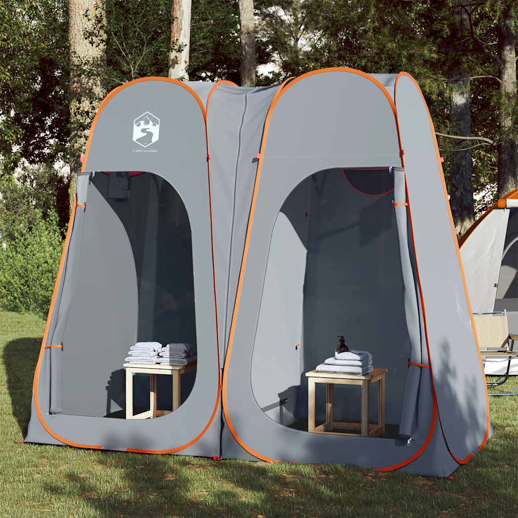 Vidaxl Privacy Tent pop-up waterdich gris et orange