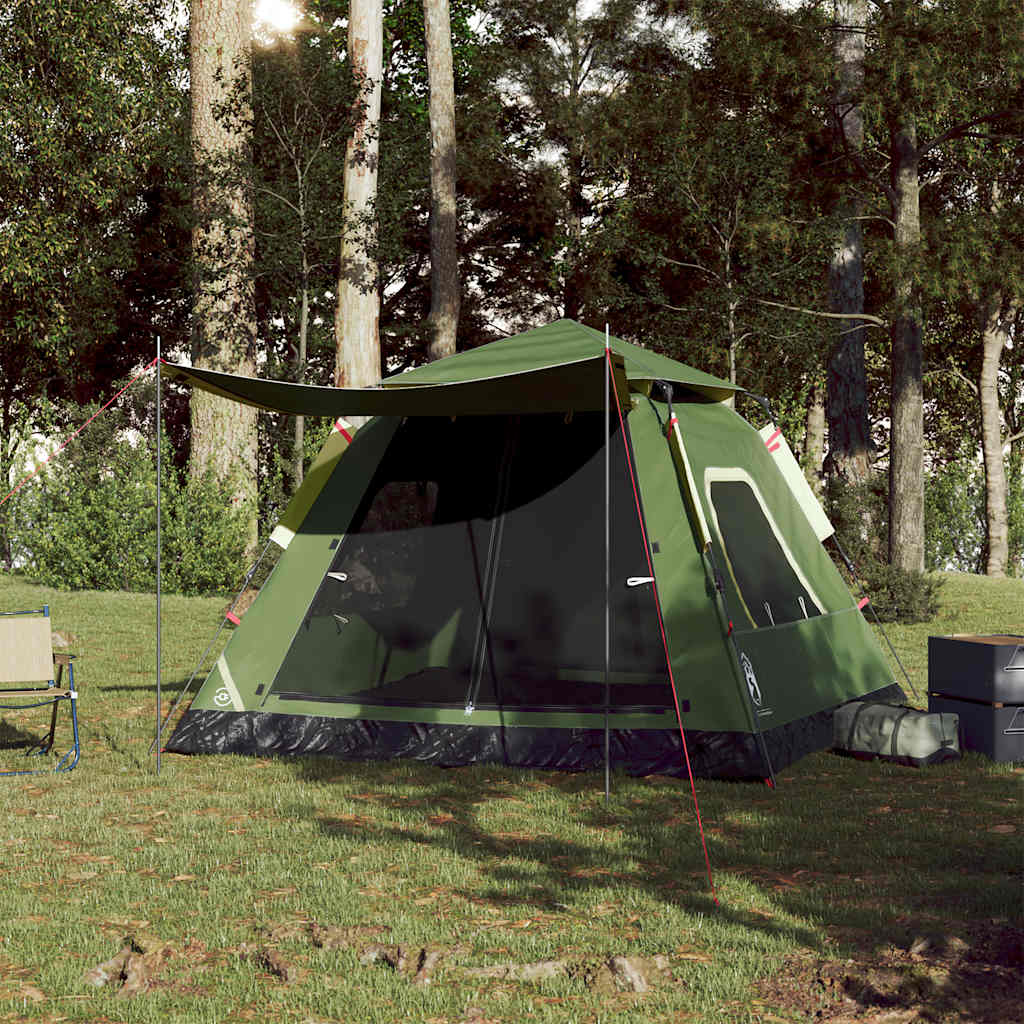 Vidaxl Dome Tent Dome Release Fast Release Green