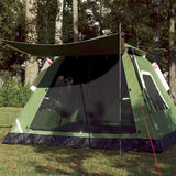 Vidaxl Dome Tent de 5 personas Liberación rápida Green