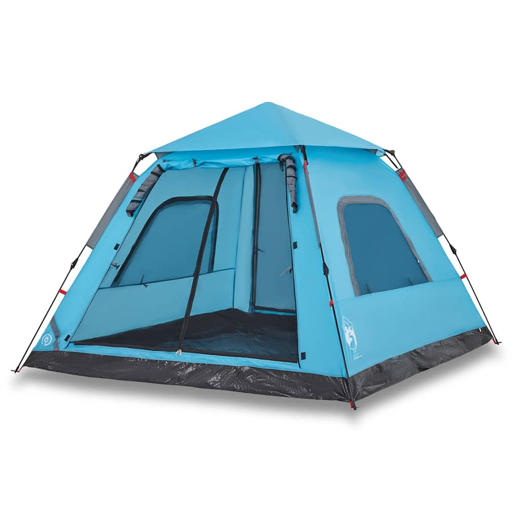 Vidaxl Dome Tent 5-person Fast Release Blue