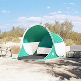 Vidaxl Beach Tält Pop-up Waterproof Sea Green