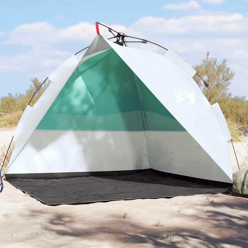 Vidaxl Beach Tenda impermeabile Scollegamento rapido Sea Groen