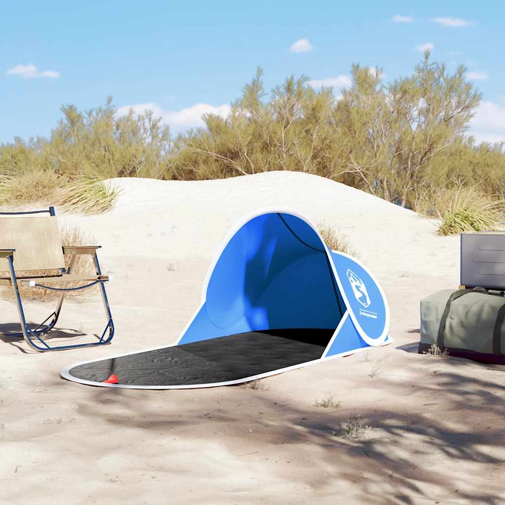 Vidaxl Beach Tält Pop-up Waterproof Azure Blue