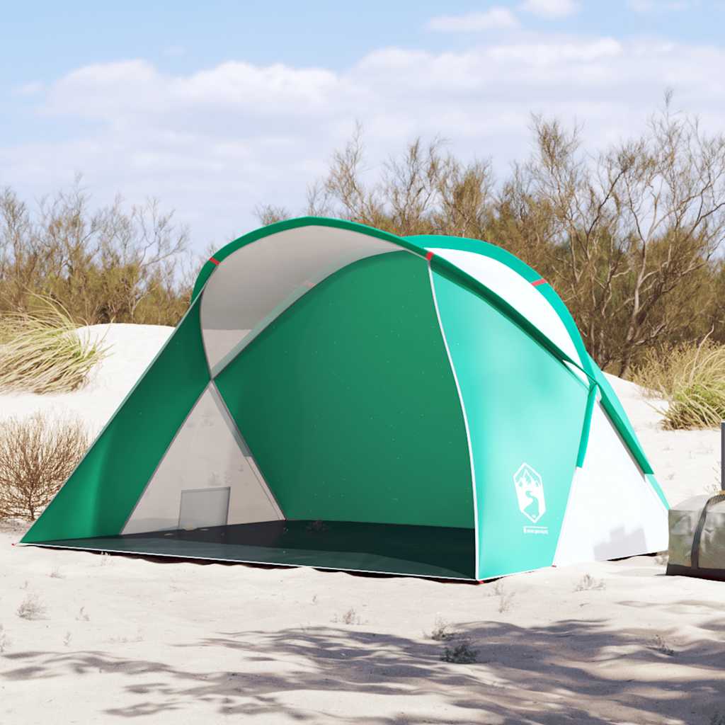 Vidaxl Beach Tent de 2 personas Pop-Up Waterprover Sea Green