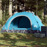 Vidaxl Tent 2 Person Fast Release Blue