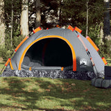 Tenda Vidaxl Rilascio di 3 persone Grey e Orange