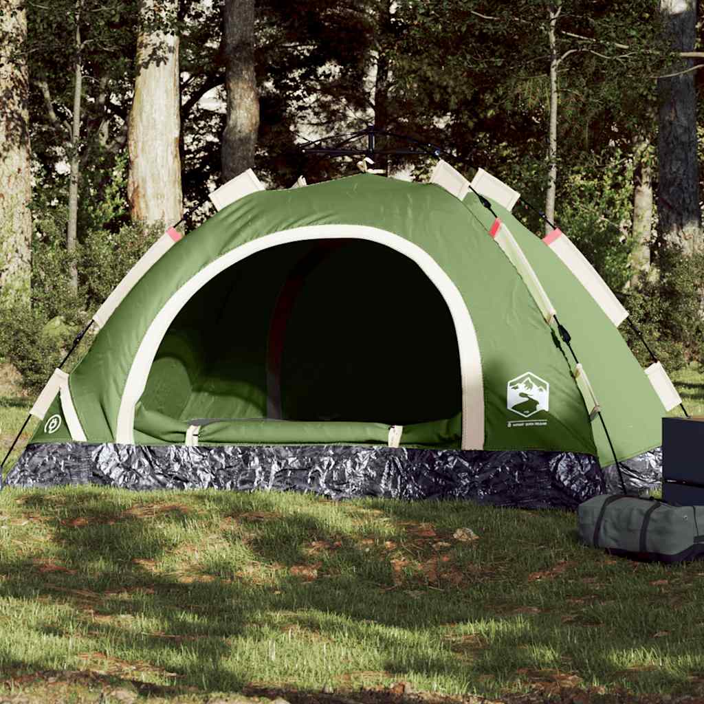 Vidaxl Tent 4-person fast release green