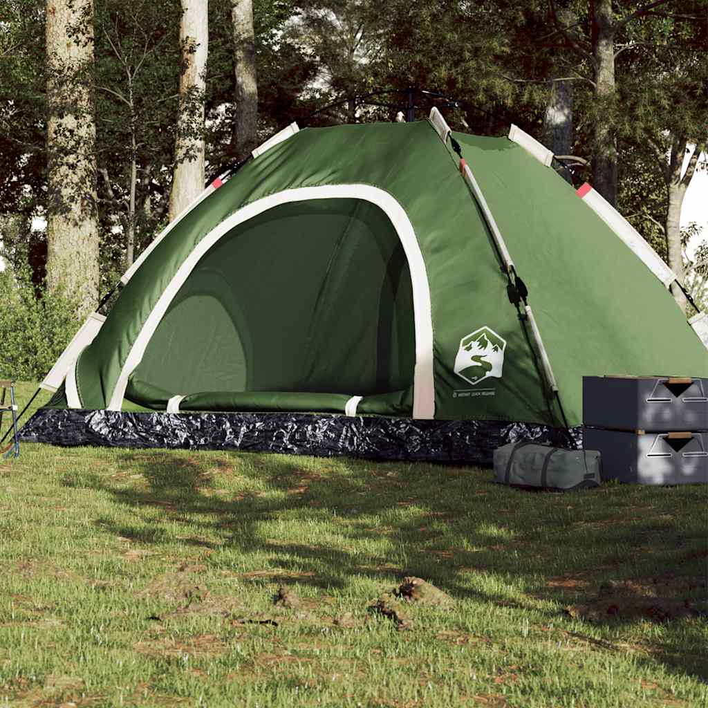 Vidaxl Tent 5 personnes Fast Release Green