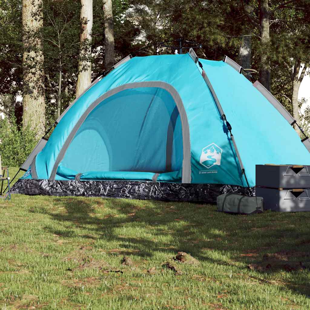 VidaXL Tent 5-person fast release blue