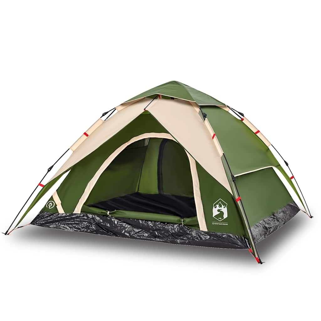 Vidaxl Dome Tent 5-person Fast Release Green