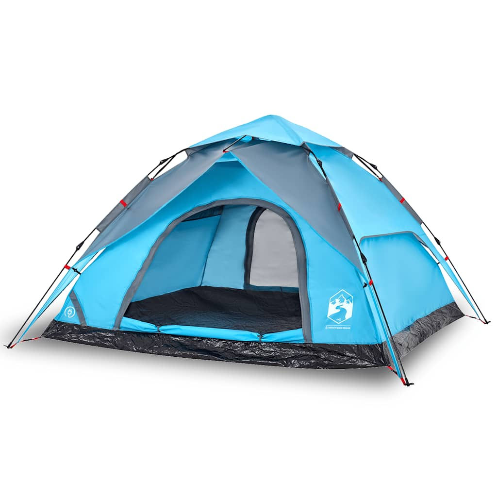 Vidaxl Dome Stan 5-Person Fast Release Blue