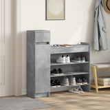 Vidaxl Cabinet da scarpe 100.5x28x100 cm Prezzo in legno elaborato