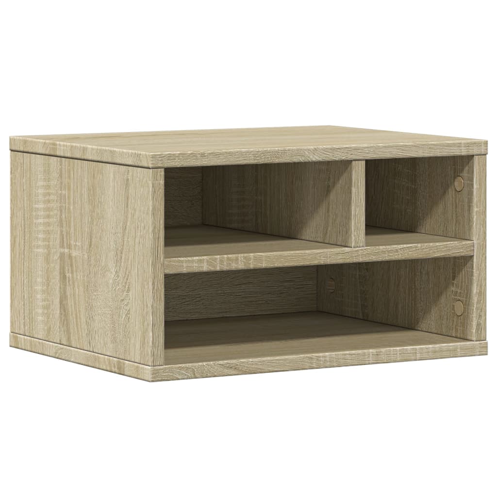 Vidaxl Drécker Box 40x32x22.5 cm Propertéiert Holz Sonoma Oakfaarf