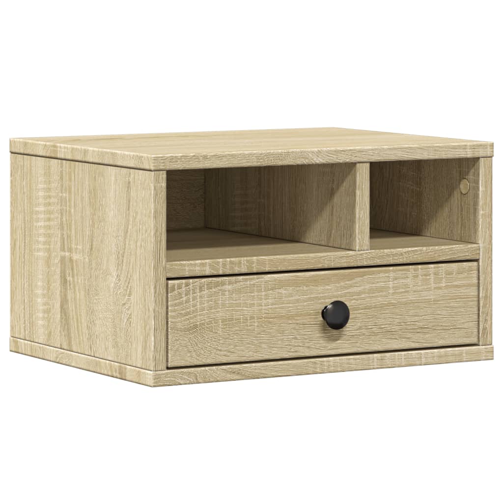 Vidaxl Drécker Box 40x32x22.5 cm Propertéiert Holz Sonoma Oakfaarf