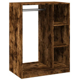 Vidaxl Wardrobe 77x48x102 cm praktikoval dřevo uzenou dubovou barvu