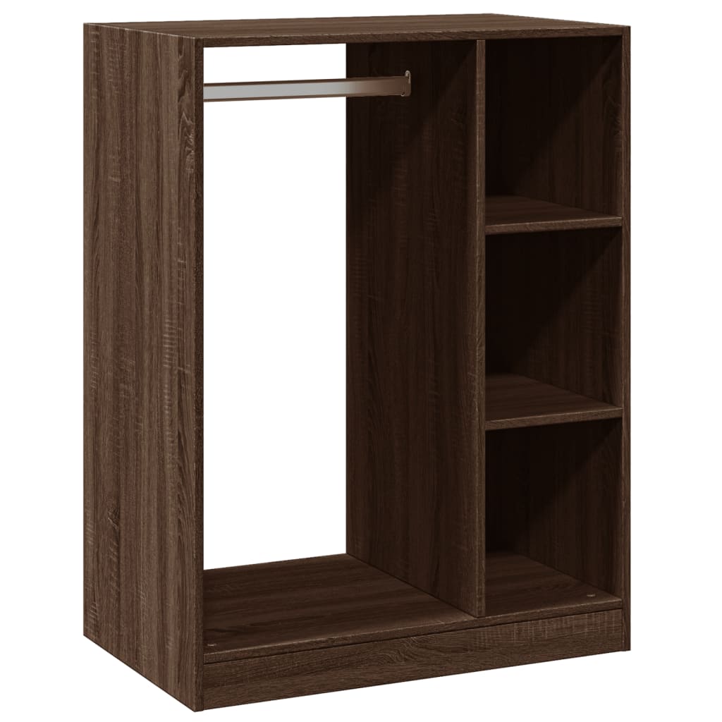 Vidaxl Wardrobe 77x48x102 cm en bois de bois en bois de bois coloré