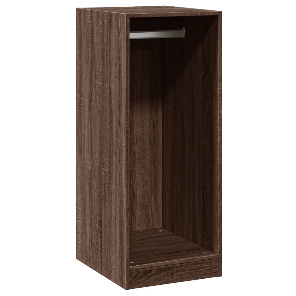 Vidaxl Wardrobe 48x41x102 Cm Practled Wood Grey Sonoma Oak Kolor