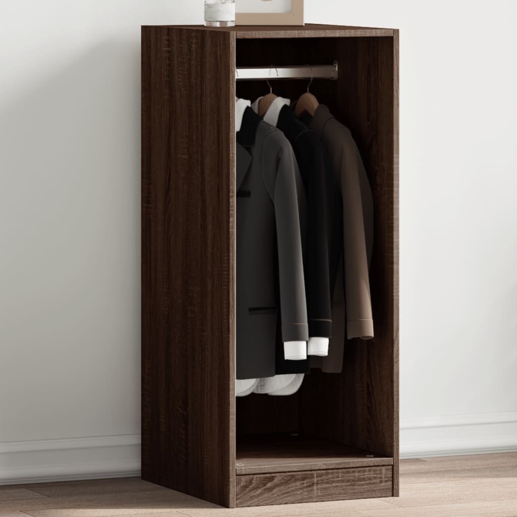 Vidaxl Wardrobe 48x41x102 Cm Practled Wood Grey Sonoma Oak Kolor