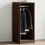 Vidaxl garderobe 48x41x102 cm utøvd trebrun eik farget