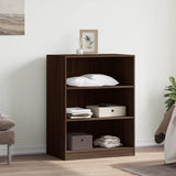 VidaXL Wardrobe 77x48X102 CM Practled Wood Brown Oak colored