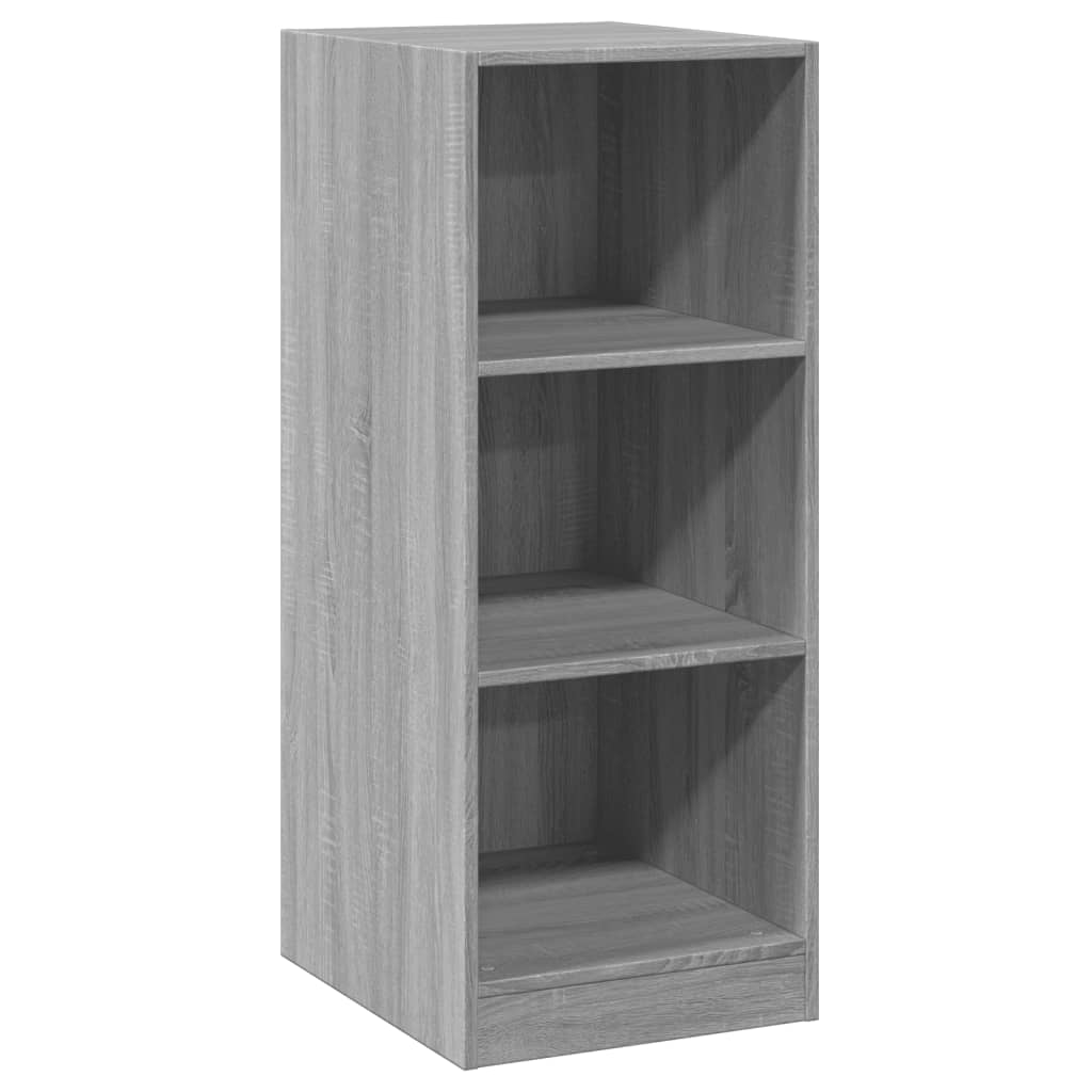 Vidaxl Wardrobe 48x41x102 cm en bois pratiqué gris sonoma chêne coloré